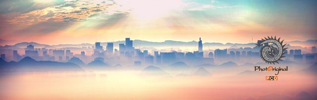 雾锁百花眺观山