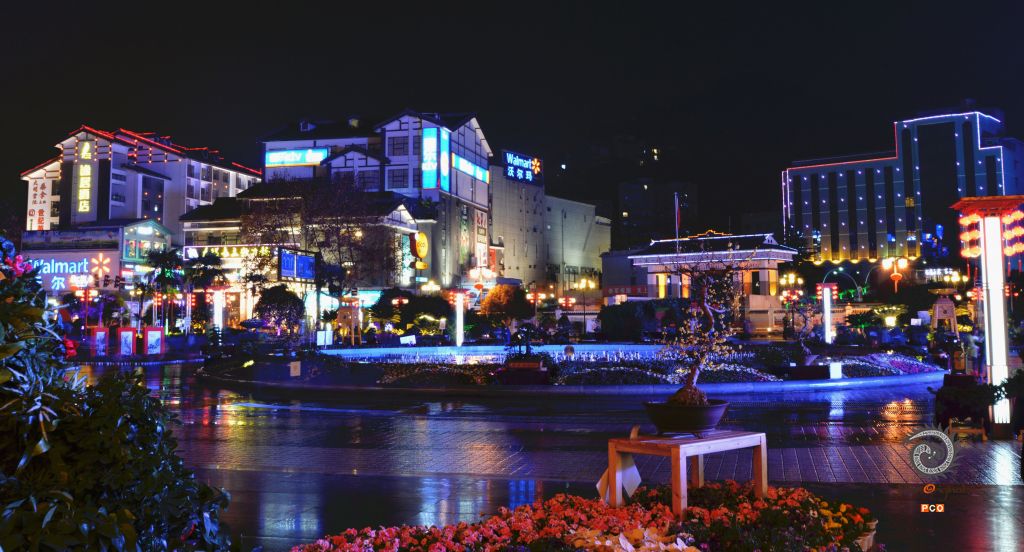 纪念广场夜景