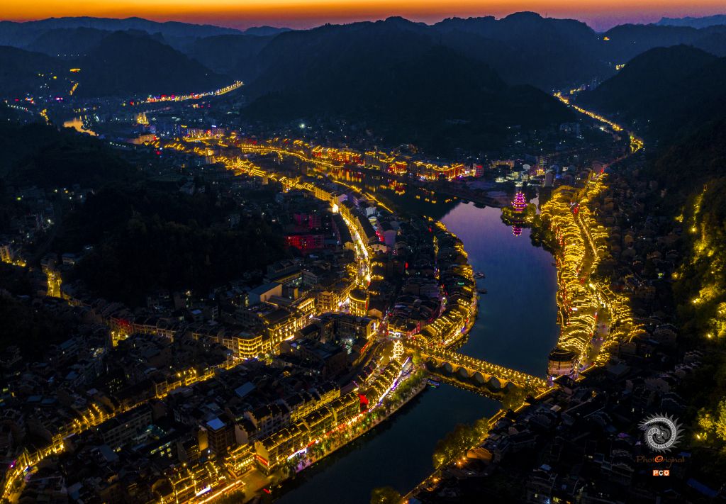 镇远夜景