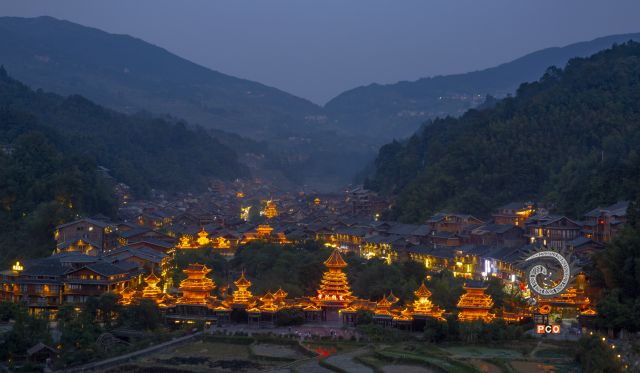 肇兴夜景