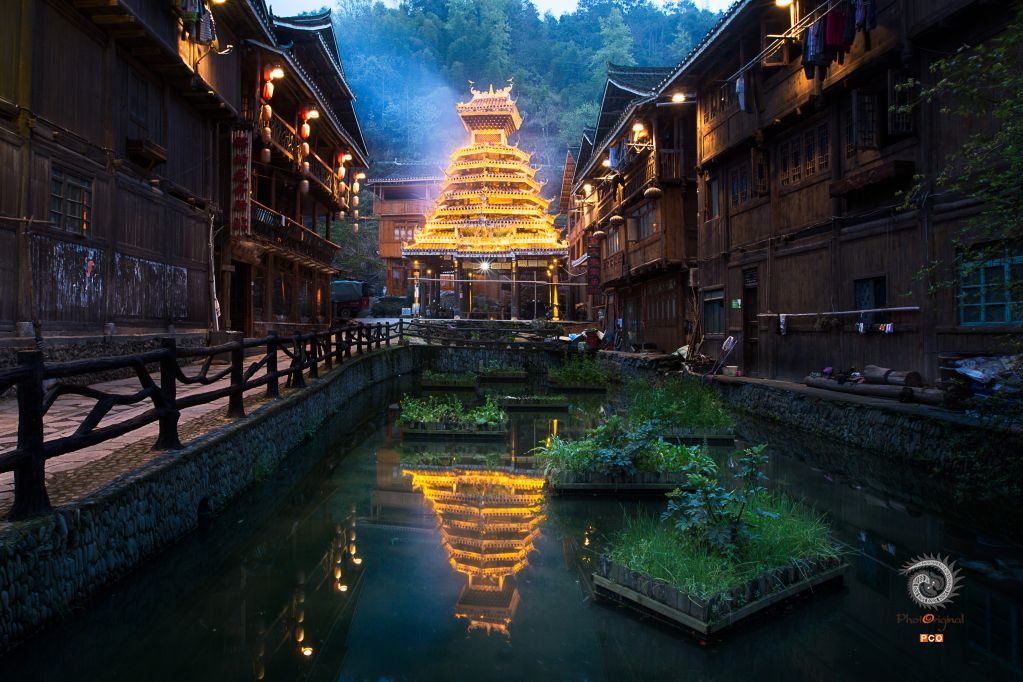 鼓楼光影