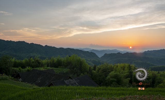 马鹿坝网红地坪上