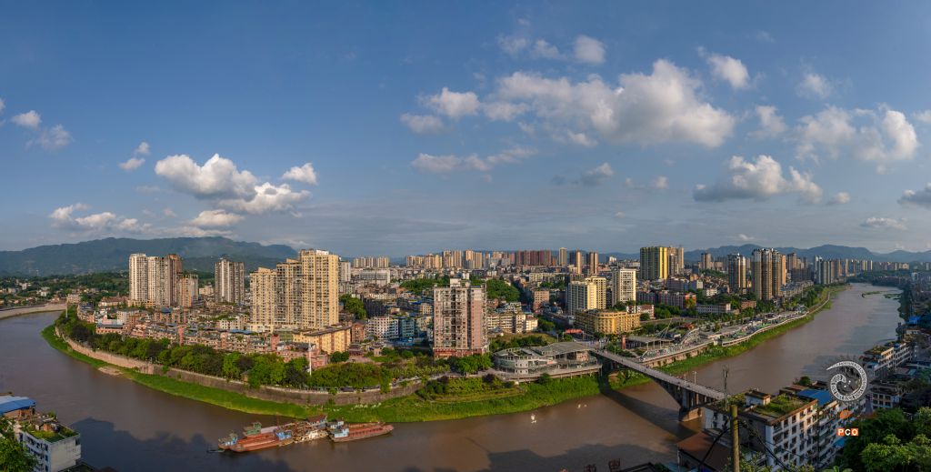 赤水市城区全景