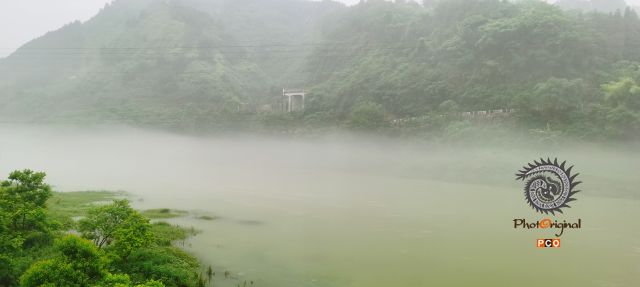 镇远长田㵲阳河河雾