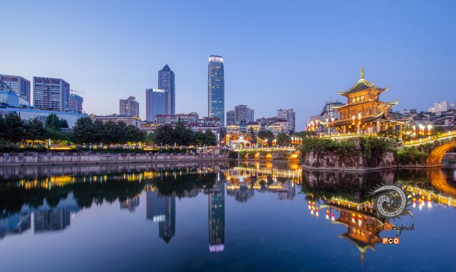 古今建筑夜