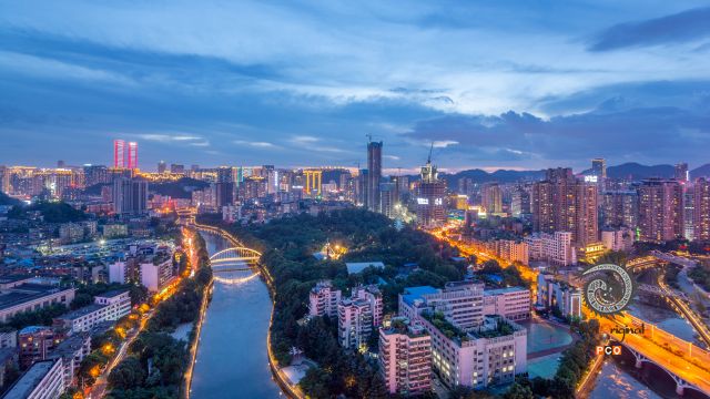 南明夜色