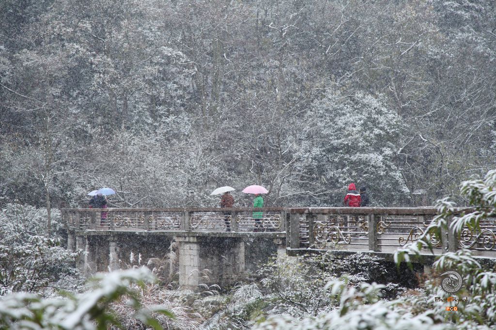 花溪初雪