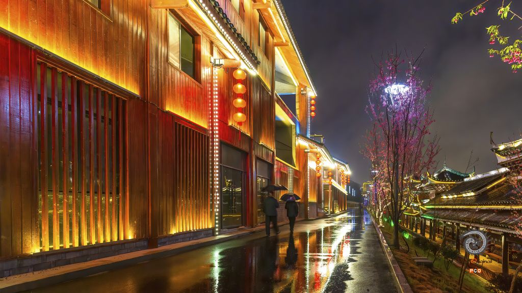雨后漫步