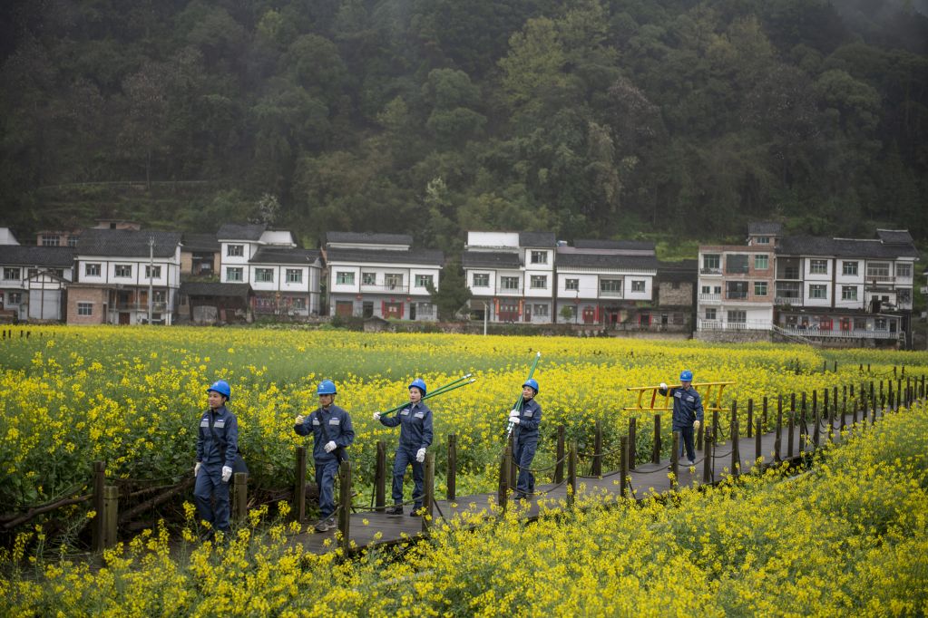 我们是电亮先锋党员服务队