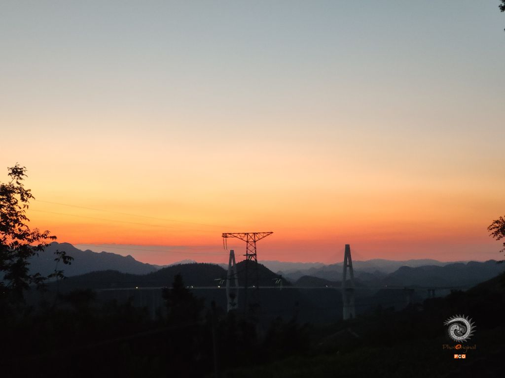 与夕阳共舞