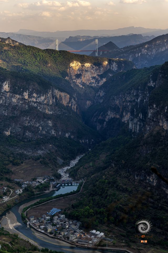 远眺北盘江第一桥