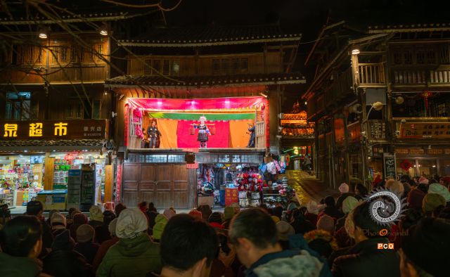 侗乡夜戏