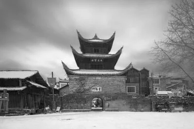 《雪景》