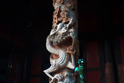 《文庙·龙柱》