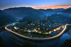 朗德村夜景
