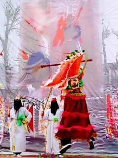 《地戏人物组照 》