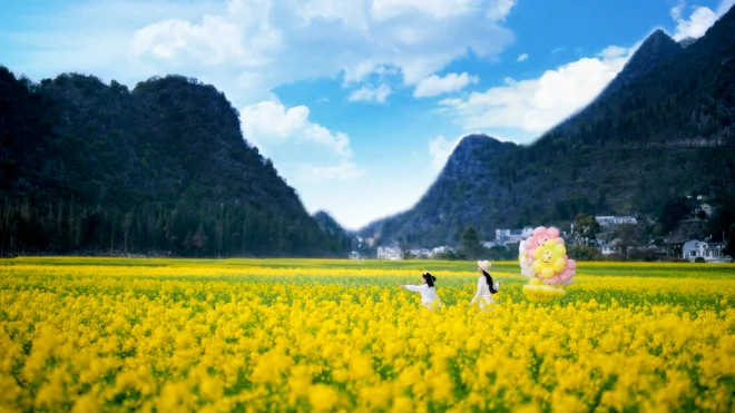 黔西南·兴义 万峰林油菜花