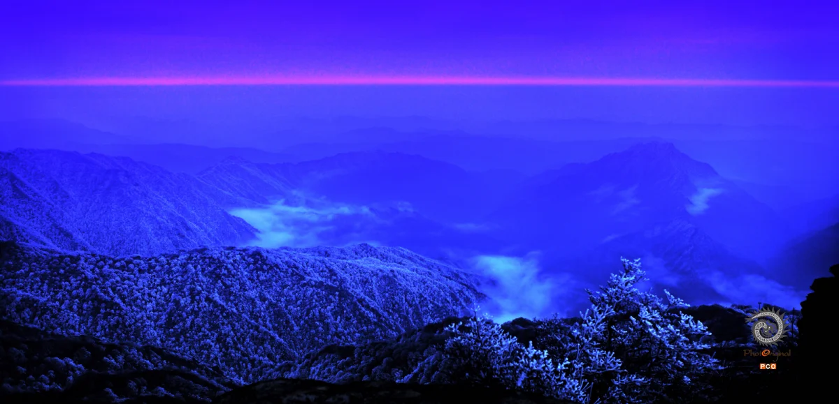 《梵净山晨曦》