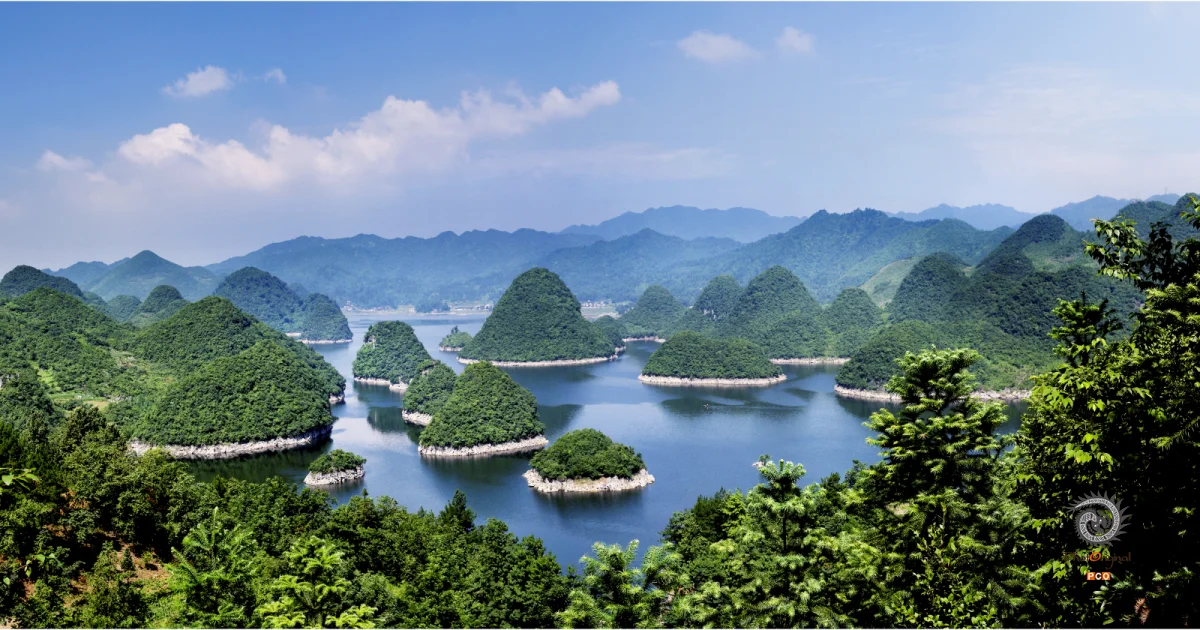 星罗棋布百花湖