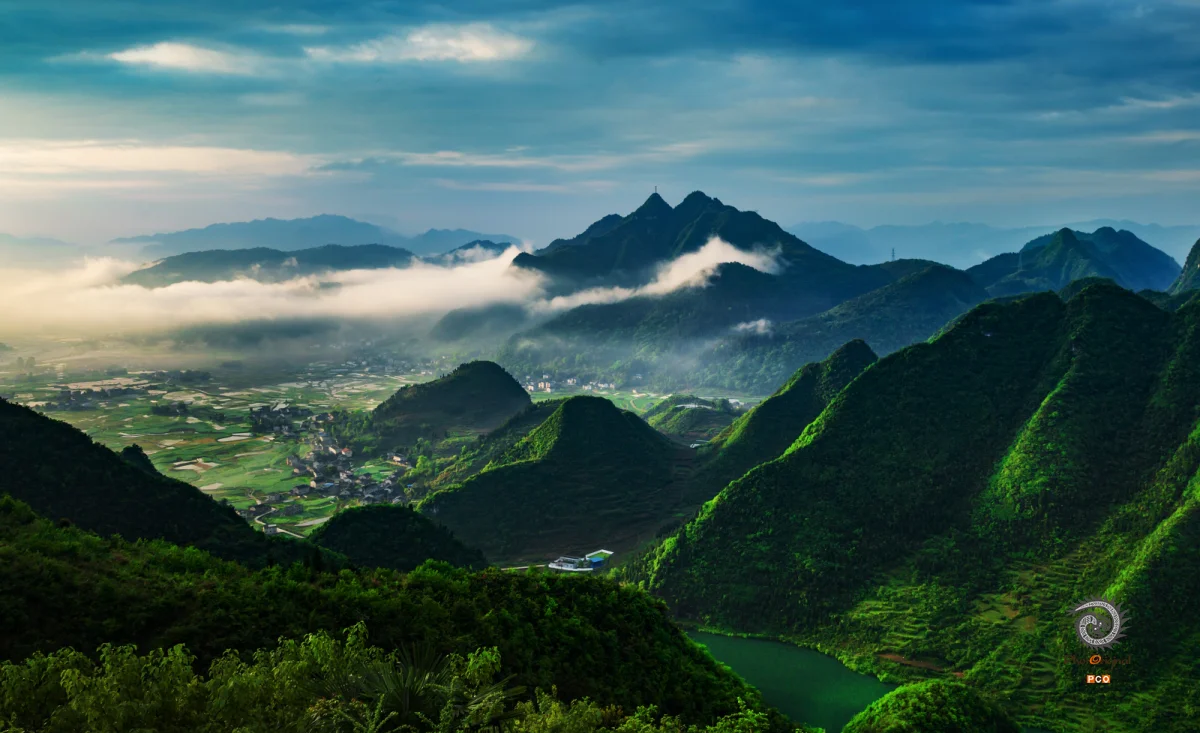 《峻秀仙人山》