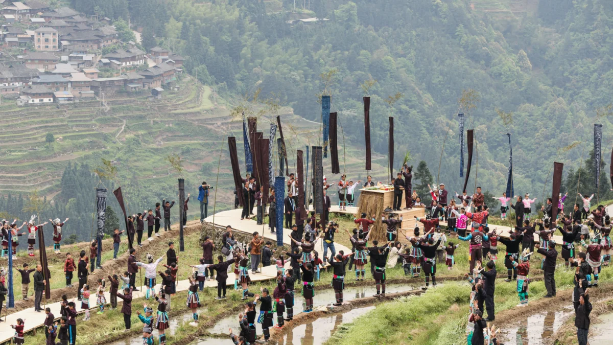 黔东南·从江 加榜梯田开秧门